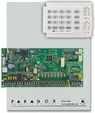 PARADOX SP6000 + K10H riasztórendszer központ és kezelőegység